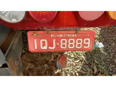Semirreboque Placa IQJ8889