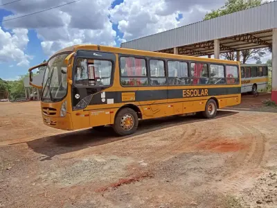 LOTE 004 - Ônibus passageiro, Placas IPN4529, RENAVAM 00124314864, Patrimônio 1419, VW/Induscar Foz U, Ano 2009, Diesel, 185CV, Chassi 9BWR882W59R923797. Avaliação R$ 50.000,00.