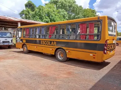 LOTE 004 - Ônibus passageiro, Placas IPN4529, RENAVAM 00124314864, Patrimônio 1419, VW/Induscar Foz U, Ano 2009, Diesel, 185CV, Chassi 9BWR882W59R923797. Avaliação R$ 50.000,00.