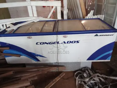 LOTE 028 - Freezer ilha 537L Ice Clean, Patrimônio 6479. Avaliação R$ 150,00.