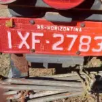 SEMIRREBOQUE PLACA IXF2783
