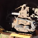 ESCAVADEIRA MODELO CX220B ANO 2013, HORA DE TRABALHO 5.876