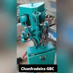 (DUAS) MÁQUINAS FRESADORAS CHANFRADEIRAS BAUTEC. ITALIANAS. PRONTAS PARA USO. FAZEM CORTES DAS QUINAS EM ÂNGULOS DE 15 A 60 GRAUS.