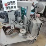 (DUAS) MÁQUINAS FRESADORAS CHANFRADEIRAS BAUTEC. ITALIANAS. PRONTAS PARA USO. FAZEM CORTES DAS QUINAS EM ÂNGULOS DE 15 A 60 GRAUS.